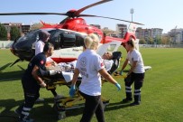 AMBULANS HELİKOPTER - Sırt Ağrısıyla Geldi, Aort Damarının Yırtıldığı Tespit Edildi