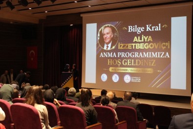 Aliya İzzetbegoviç, Ölümünün 16'Ncı Yılında Bayrampaşa'da Anıldı