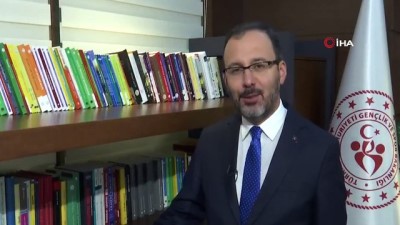 Bakan Kasapoğlu Açıklaması 'Fikirlerinizle Hayallerinizle Gelin, Biz De Destek Verelim'