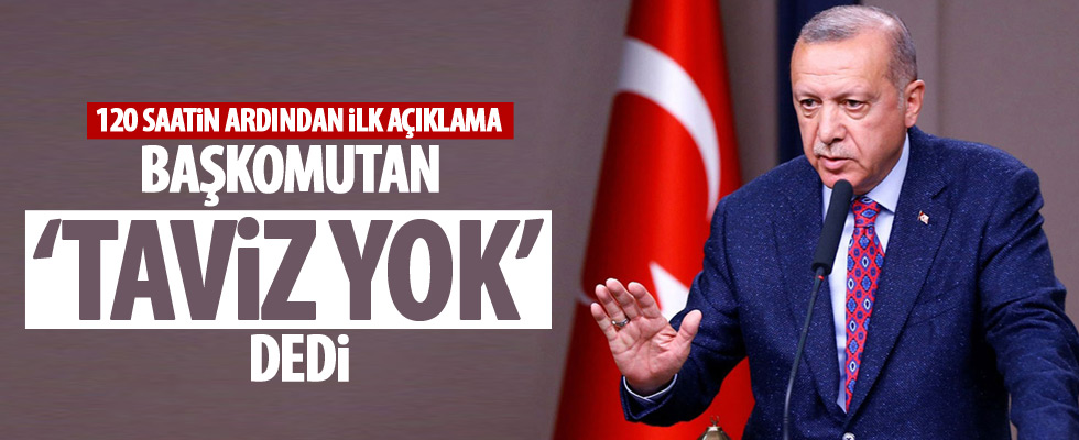 Cumhurbaşkanı Erdoğan: Verilen sözler yerine gelmemiştir