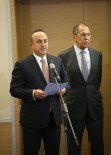 Dışişleri Bakanı Çavuşoğlu Türkiye-Rusya Arasında İmzalanan Mutabakat Muhtırası'nı Okudu