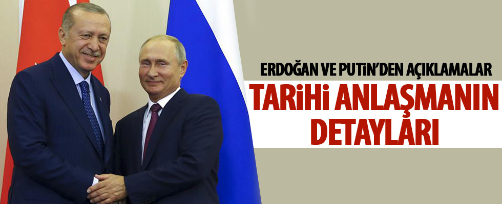 Erdoğan ve Putin ortak açıklama!