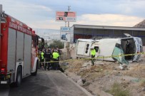 İşçi Servisi Takla Attı Açıklaması 23 Yaralı