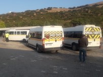 SERVİS ARACI - Kula'da Okul Servislerine Sıkı Denetim