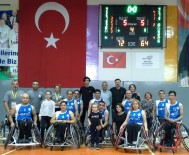 TEKERLEKLİ SANDALYE BASKETBOL - Şampiyon Basketbolcular Galibiyetle Başladı