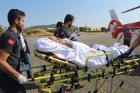 SAFRA KESESİ - Ambulans Helikopter 81 Yaşındaki Hasta İçin Havalandı