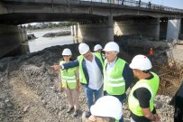 YENİ KÖPRÜ - Girne Köprüsü'nde Çalışmalar Hızlandı