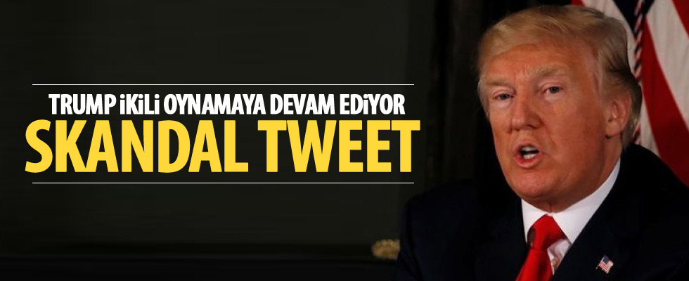Trump bir skandala imza attı