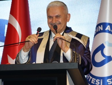 ADÜ'de İlk Dersi Binali Yıldırım Verdi