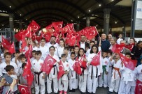 NAZIM HİKMET - Biga Belediyesinin Minik Sporcularından Mehmetçiğe Selam