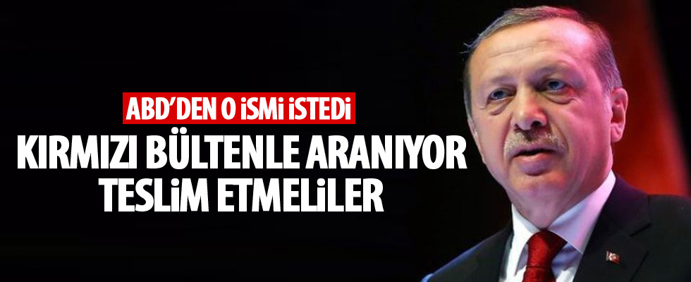 Cumhurbaşkanı Erdoğan: ABD teslim etmeli!