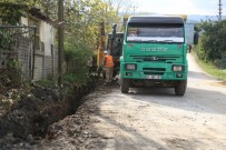DOĞALGAZ - Hacımercan'da Doğalgaz Kazı Çalışmaları