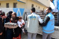 Sınırdaki Muhtaç Ailelere Gıda Yardımı Yapıldı.