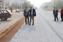 TURGUT ÖZAL - Yol Yapım Çalışmasına Yerinde İnceleme