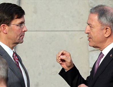 Milli Savunma Bakanı Akar, ABD'li mevkidaşıyla görüştü