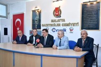 MEHMET BUYRUK - Başkan Gürkan, Gazeteciler Cemiyetini Ziyaret Etti