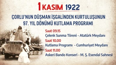 Çorlu'nun Kurtuluşu Etkinliklerle Kutlanacak