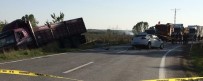 Edirne'de Trafik Kazası Açıklaması 1 Ölü
