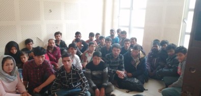 Gaziantep'te 30 Kaçak Göçmen Yakalandı