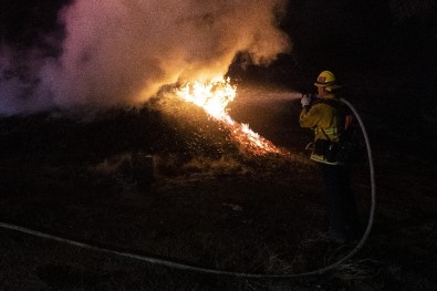 Kaliforniya'da Orman Yangını Nedeniyle On Binlerce Kişi Tahliye Edildi