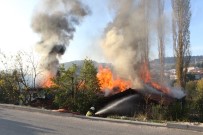 Keles'te Üç Ev Yanarak Kül Oldu Haberi