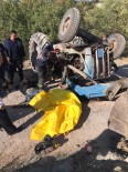 KARADIĞIN - Traktörün Altında Kalan Sürücü Hayatını Kaybetti