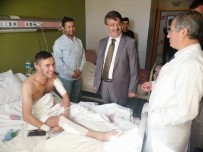 ODABAŞı - Türkmenoğlu'ndan Yaralı Askerlere Ziyaret