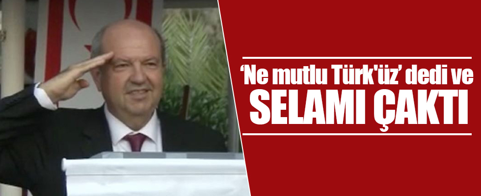 KKTC Başbakanı Tatar’dan asker selamı