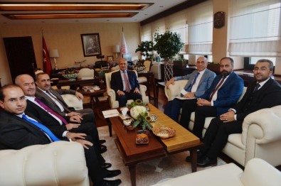 Rektör Şevli Ankara'da Üniversiteyle İlgili Bir Dizi Görüşme Gerçekleştirdi