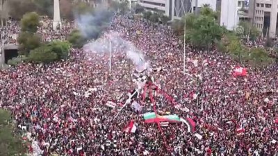 'Şili Tarihinin En Büyük Protestosu' 7. Gününde