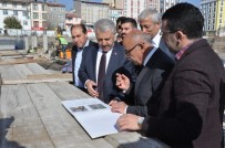 SULTAN ALPARSLAN - AK Parti Milletvekilleri Sultan Alparslan Külliyesi İnşaatını Gezdi