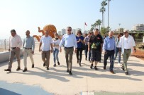 ADNAN MENDERES - Başkan Seçer Sahaya İndi