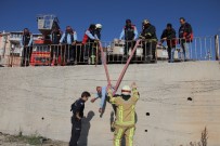 BAĞLAMA - Kardeş Belediye İtfaiyeleri Ortak Tatbikat Gerçekleştirdi