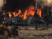 Konya'da Fabrika Yangını