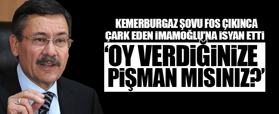 Melih Gökçek'ten İmamoğlu'na sert tepki