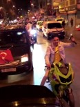 HAVAİ FİŞEK - (Özel) İstanbul'da Asker Eğlencelerinde Magandalar Trafikte Havaya Ateş Açtı