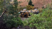 ASKERİ ARAÇ - Kahramanmaraş'ta Zırhlı Askeri Araç Devrildi Açıklaması 4 Yaralı