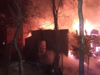 Karabük'te 2 Katlı Evde Korkutan Yangın