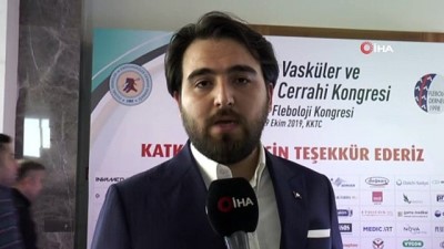 KKTC'de 19'Uncu Ulusal Vasküler Ve Endovasküler Cerrahi Kongresi Düzenlendi