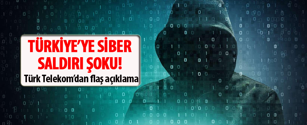 Türkiye'ye siber saldırı şoku: Türk Telekom'dan flaş açıklama