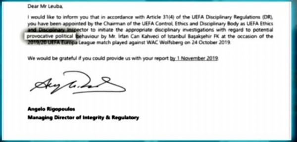 UEFA, İrfan Can Kahveci'nin sevincine soruşturma başlattı!