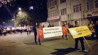 YÜRÜYÜŞ YOLU - Akçakoca'da Fener Alayı Renkli Görüntülere Sahne Oldu
