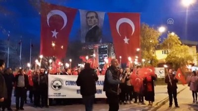 Ardahan'da Cumhuriyet Yürüyüşü