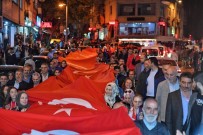 CUMHURIYET BAYRAMı - Beyoğlu'nda Dev Türk Bayrağı İle Cumhuriyet Yürüyüşü