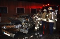 Beyoğlu'nda Halk Otobüsü İle Otomobil Çarpıştı Açıklaması 1 Yaralı