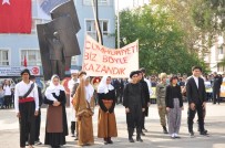 İSTIKLAL MARŞı - Gaziantep'in İlçelerinde Cumhuriyet Coşkusu