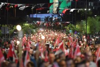 YAVUZ TEMIZER - Konyaaltı'nda 'Cumhuriyet Yürüyüşü' Coşkusu