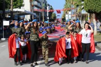 Minikler 150 Metrelik Bayrak Açtı