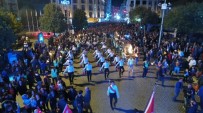Salihli'yi Fener Alayı Aydınlattı
