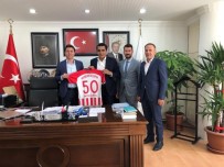 Acıgöl Ve Gülşehir Belediye Başkanları, Nevşehir Belediyespor'a Destek Verdi Haberi